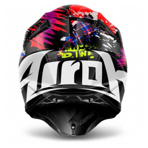 AIROH TWIST CRAZY BLACK GLOSS